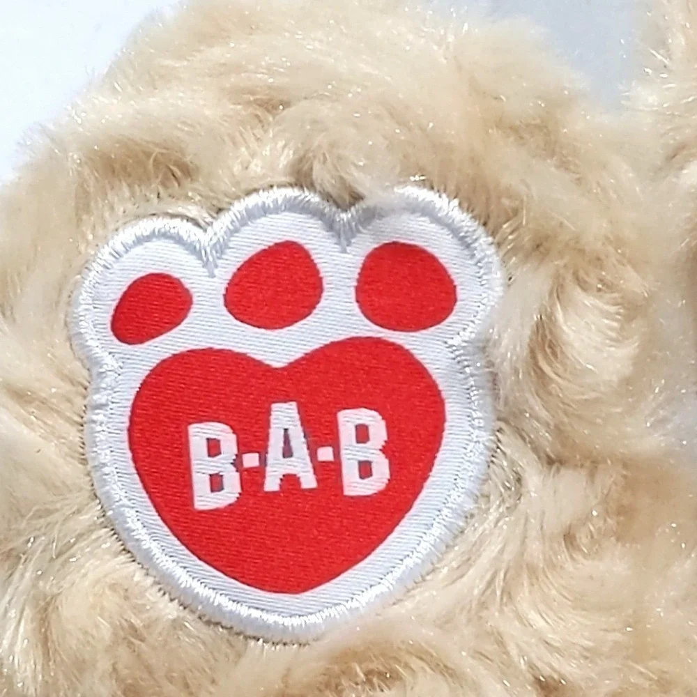 Build-A-Bear Workshop Happy Hugs IV Teddy Bear Tan Swirl Plush New with Tags NWT - Picture 6 of 8
